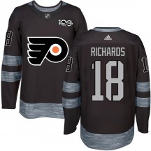 Youth Philadelphia Flyers Mike Richards Black 1917-2017 100th Anniversary Jersey - Authentic