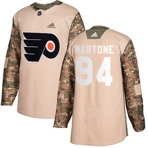 Youth Adidas Philadelphia Flyers Porter Martone Camo Veterans Day Practice Jersey - Authentic
