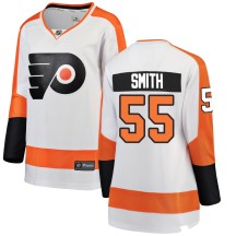 Women's Fanatics Branded Philadelphia Flyers Givani Smith White Away Jersey - Breakaway