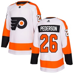 Men's Adidas Philadelphia Flyers Lane Pederson White Jersey - Authentic