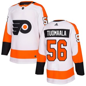 Men's Adidas Philadelphia Flyers Samu Tuomaala White Jersey - Authentic