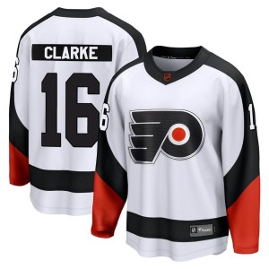 Men's Fanatics Branded Philadelphia Flyers Bobby Clarke White Special Edition 2.0 Jersey - Breakaway