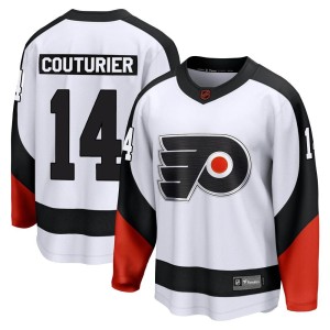 Men's Fanatics Branded Philadelphia Flyers Sean Couturier White Special Edition 2.0 Jersey - Breakaway