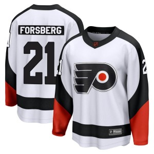 Men's Fanatics Branded Philadelphia Flyers Peter Forsberg White Special Edition 2.0 Jersey - Breakaway