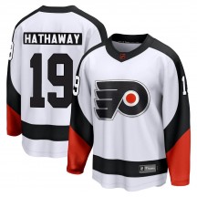 Men's Fanatics Branded Philadelphia Flyers Garnet Hathaway White Special Edition 2.0 Jersey - Breakaway