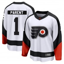 Men's Fanatics Branded Philadelphia Flyers Bernie Parent White Special Edition 2.0 Jersey - Breakaway