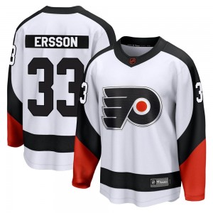 Youth Fanatics Branded Philadelphia Flyers Samuel Ersson White Special Edition 2.0 Jersey - Breakaway