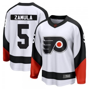 Youth Fanatics Branded Philadelphia Flyers Egor Zamula White Special Edition 2.0 Jersey - Breakaway