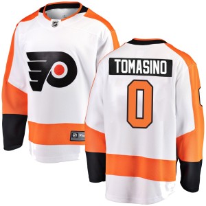 Youth Fanatics Branded Philadelphia Flyers Philip Tomasino White Away Jersey - Breakaway